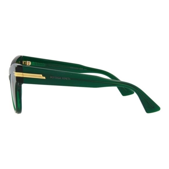 YK01316 Bottega Veneta Womens Cat Eye Green Green Green Fashion Designer Eyewear - Picture 4 of 5